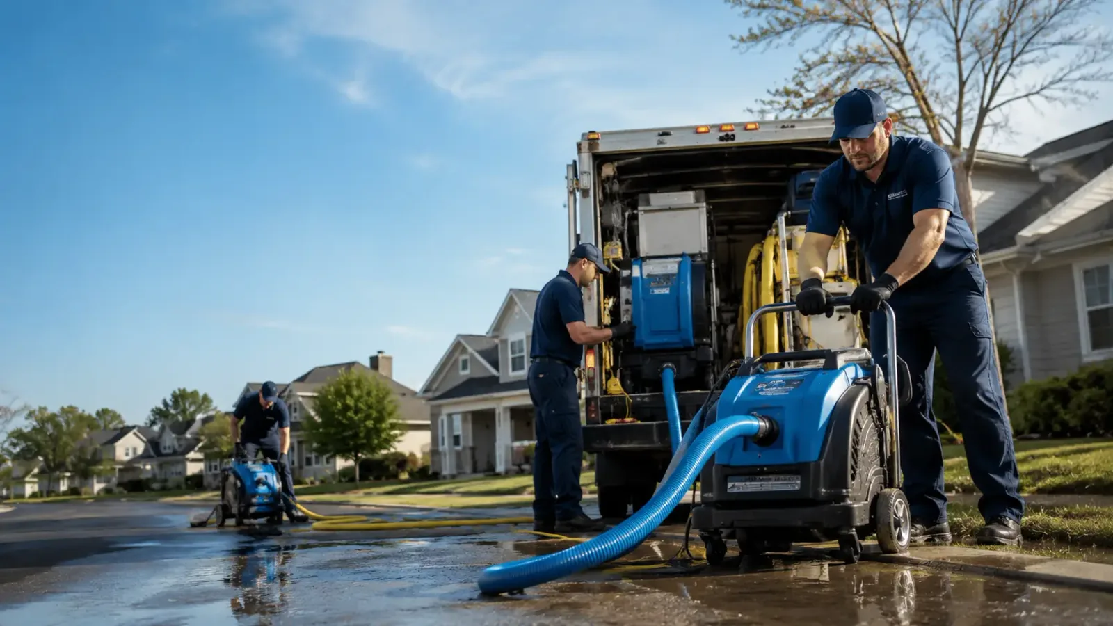 Flood Damage Cleanup in Grant, MI